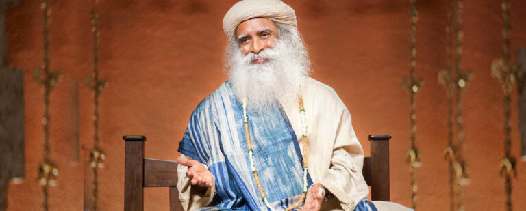 Sri Jaggi Vasudev’s Message